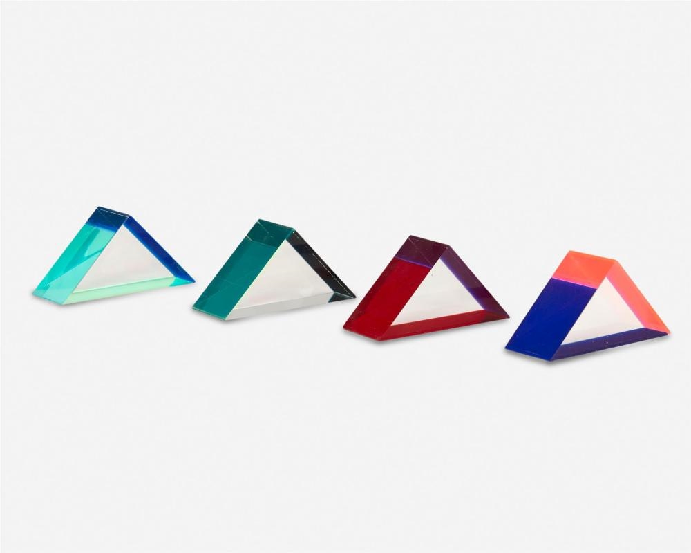 Vasa Velizar Mihich | Four mini triangles (1991) | MutualArt
