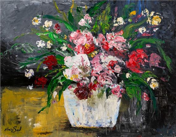 Still Life Flowers by Elmira Soul