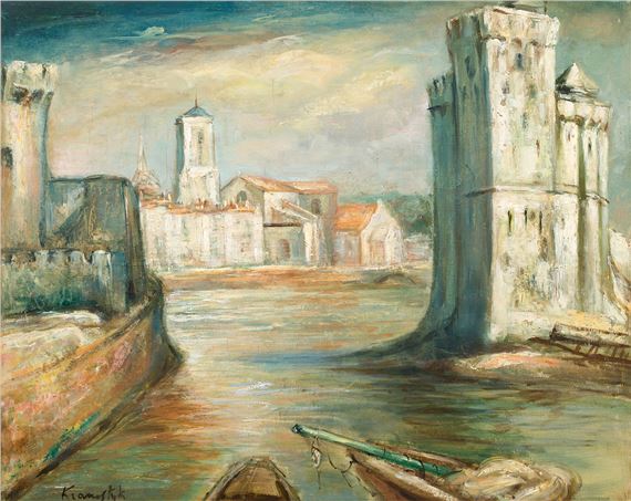 PEJZAŻ Z LA ROCHELLE by Roman Kramsztyk, 1930S