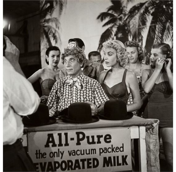 Harpo Marx for All-Pure Evaporated Milk by Sid Avery, 1957