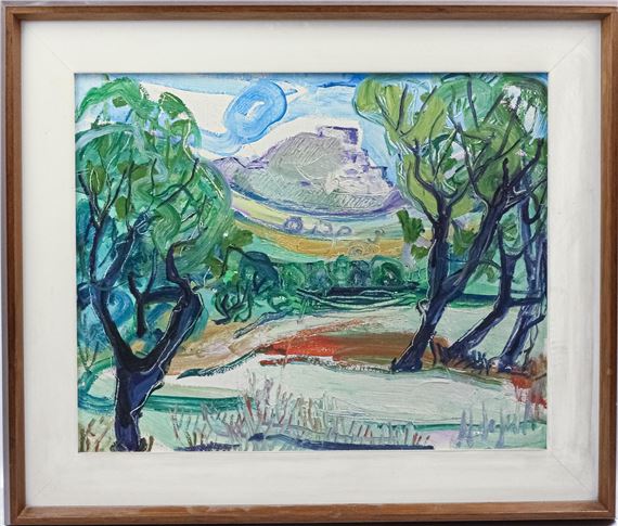 Paisaje by Manuel Capdevila Massana, 1975