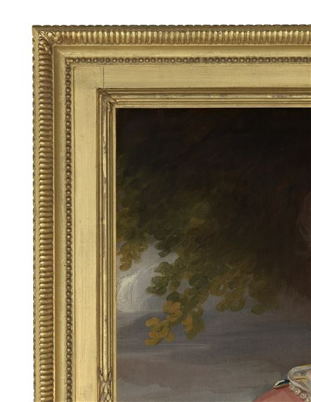 George Romney | Portrait of a lady, traditionally identified as Miss ...