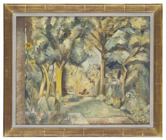 The Garden at Meadle by Paul Nash, Painted in 1926