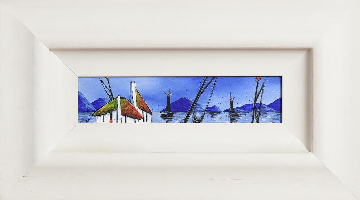 Artwork by T. J. Miles, All You Really Need, Made of oil on board