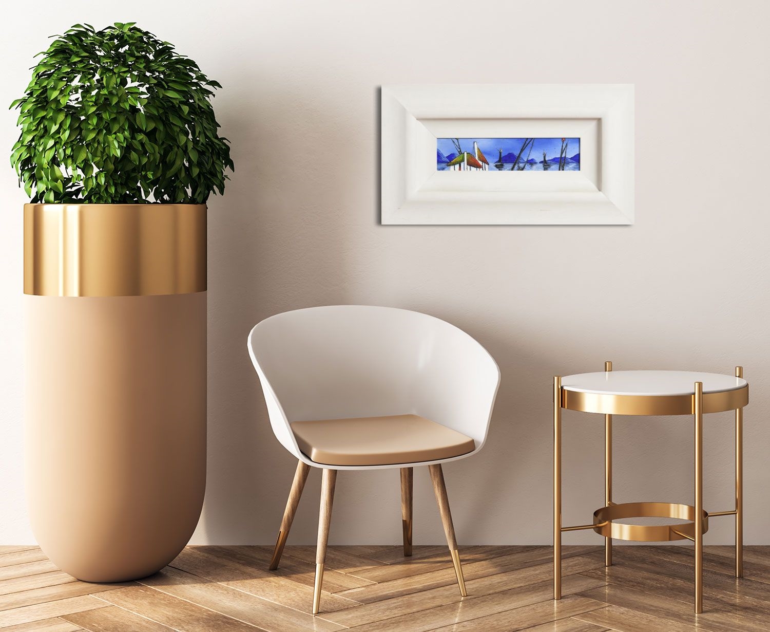 Artwork by T. J. Miles, All You Really Need, Made of oil on board