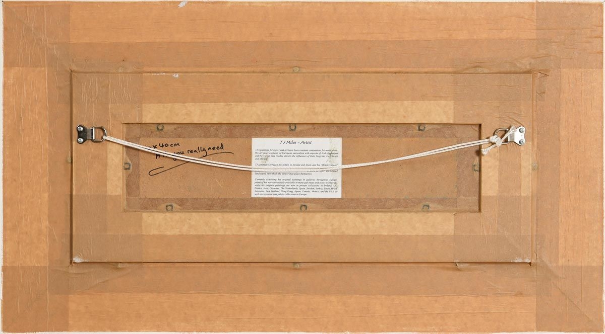 Artwork by T. J. Miles, All You Really Need, Made of oil on board