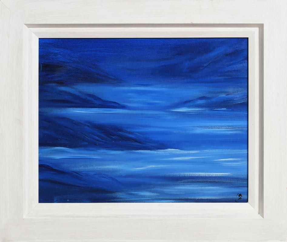 Artwork by Ann Mueller, Island View, Made of acrylic on canvas