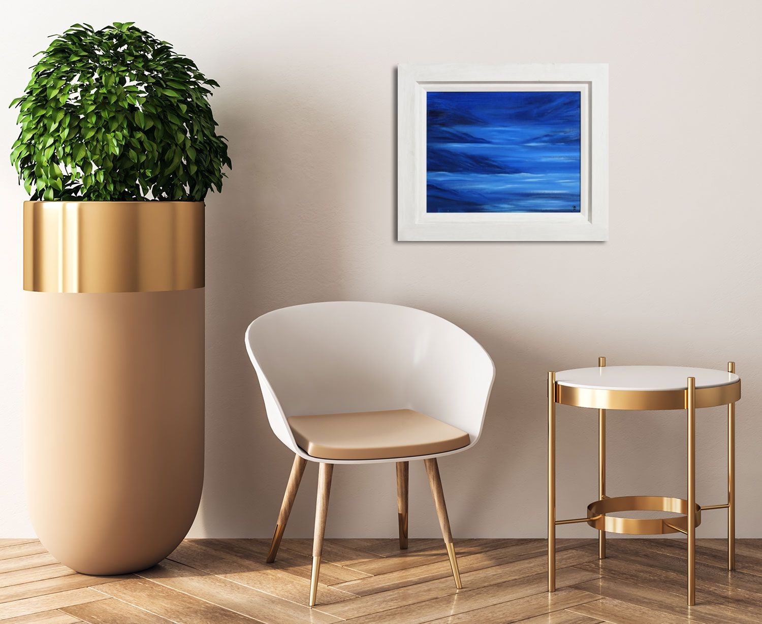 Artwork by Ann Mueller, Island View, Made of acrylic on canvas