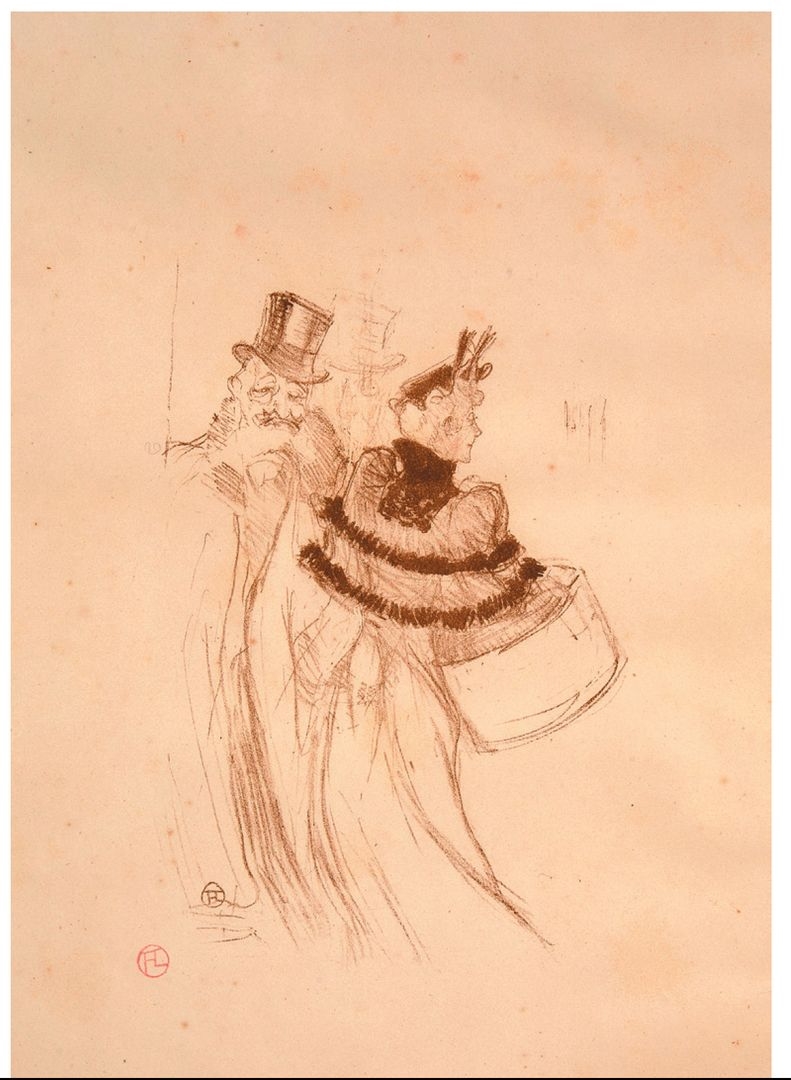 Henri de ToulouseLautrec Les Vieux Messieurs (1894) MutualArt