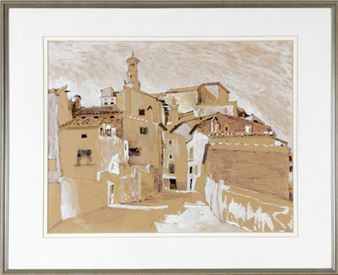 Dorf im Süden - Helmut Oberhauser