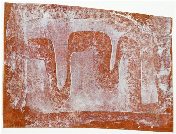 Untitled. by Hermann Glöckner, 1958