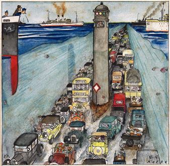 Dover – Calais. - George Kobbe