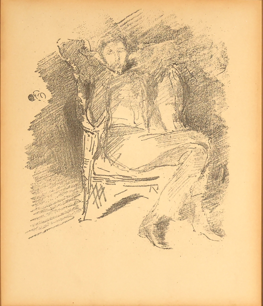 James Abbott McNeill Whistler | Firelight: Joseph Pennell No. 1 (Spink ...
