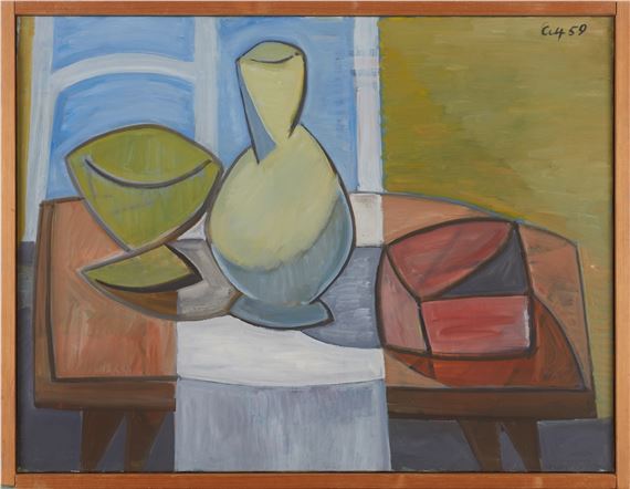 Roland Alf | Still life with vases (59) | MutualArt