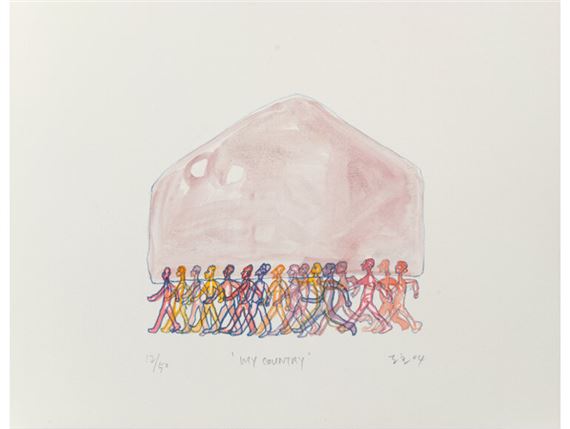 My Country by Do Ho Suh, 2004