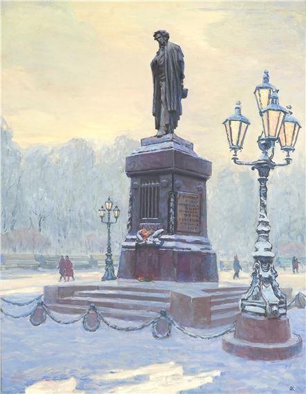 Frost and sun, a wonderful day. by Aleksey Yakovlevich Kuzin, 1999