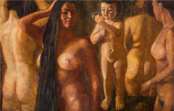 In the steam room - Gennady Myznikov