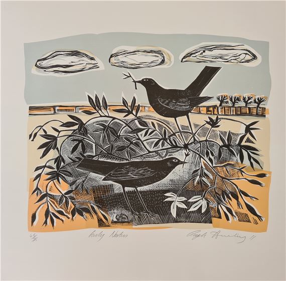 Early Nesters by Angela Harding