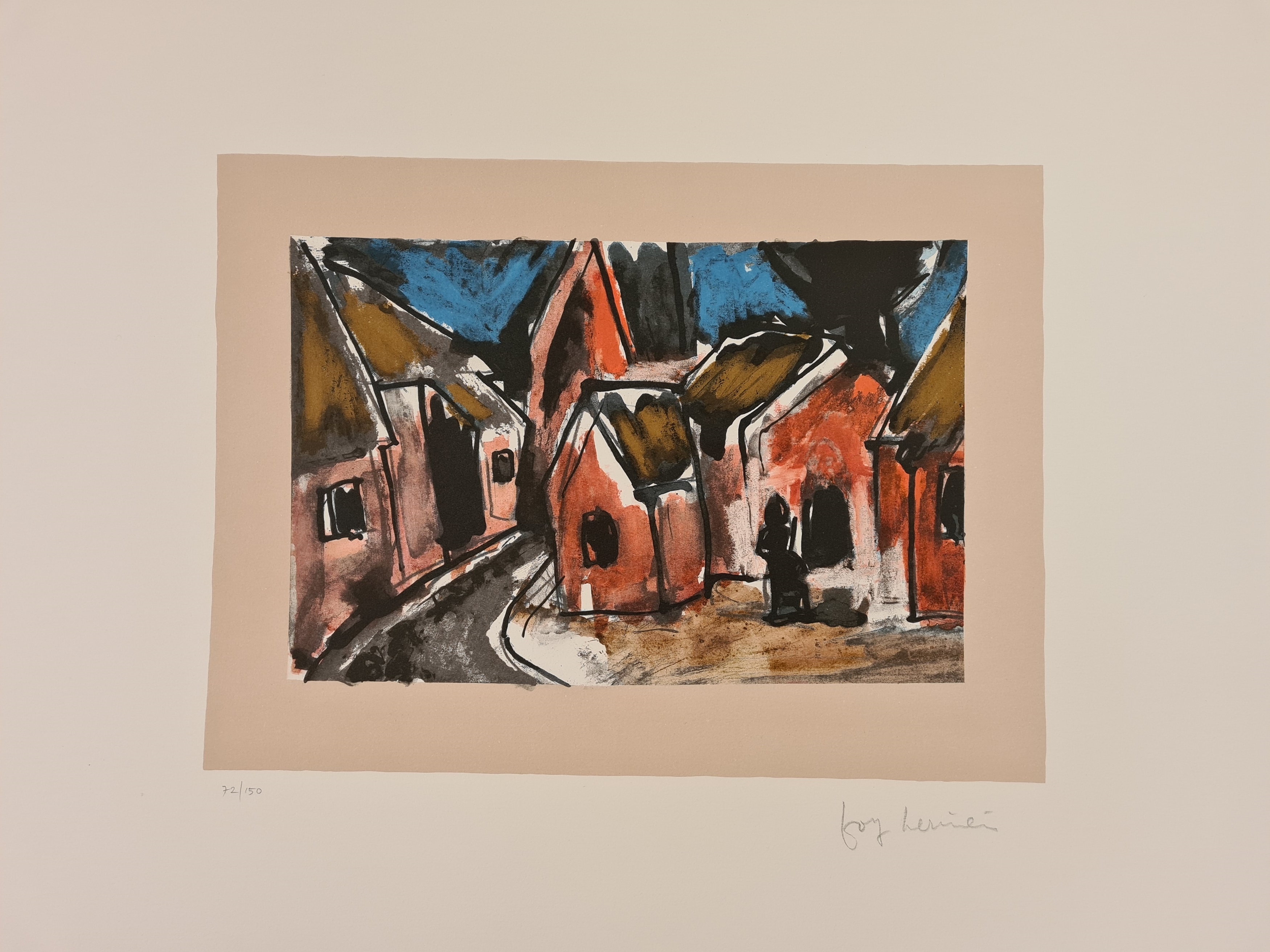 Artwork by Josef Herman, A group of six, Made of lithographs