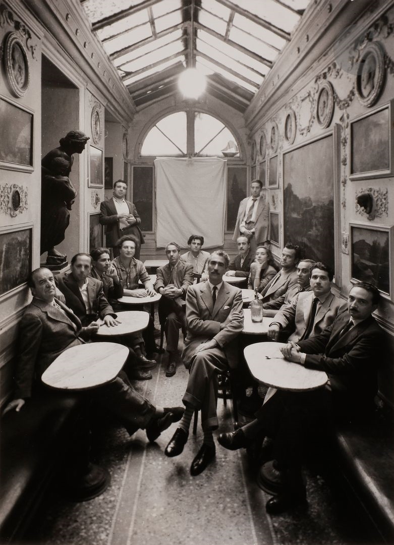 Groupe d’intellectuels italiens by Irving Penn, 1948