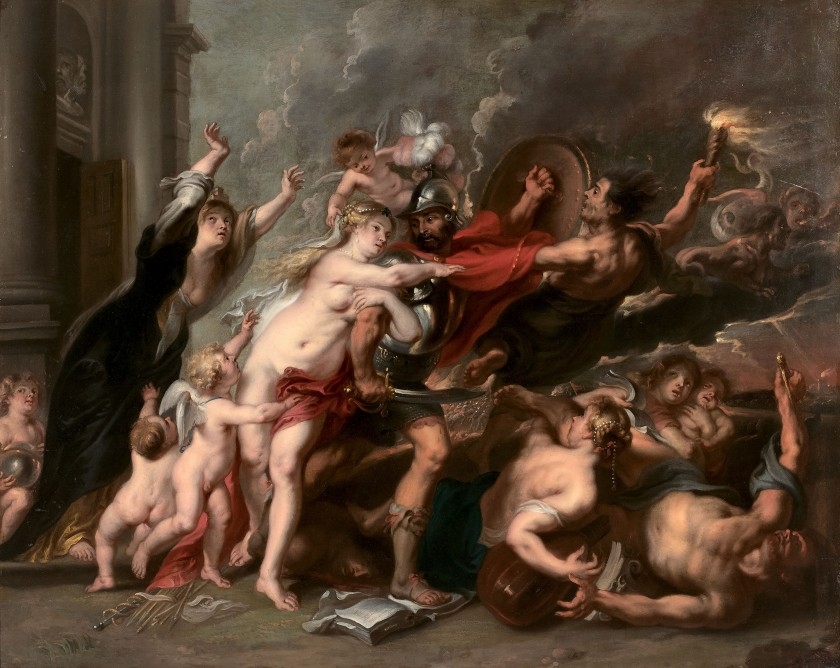 Les Horreurs de la Guerre by Peter Paul Rubens