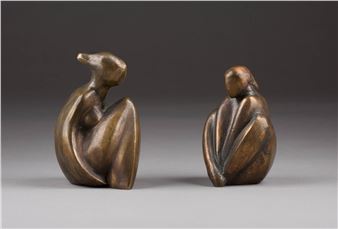 PAAR HOCKENDE: 'ALLEGRO' UND 'BIJOU' - Jochen Nieder Schabbehard