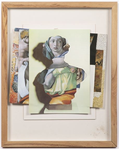 Bust by Jiří Kolář, 1979