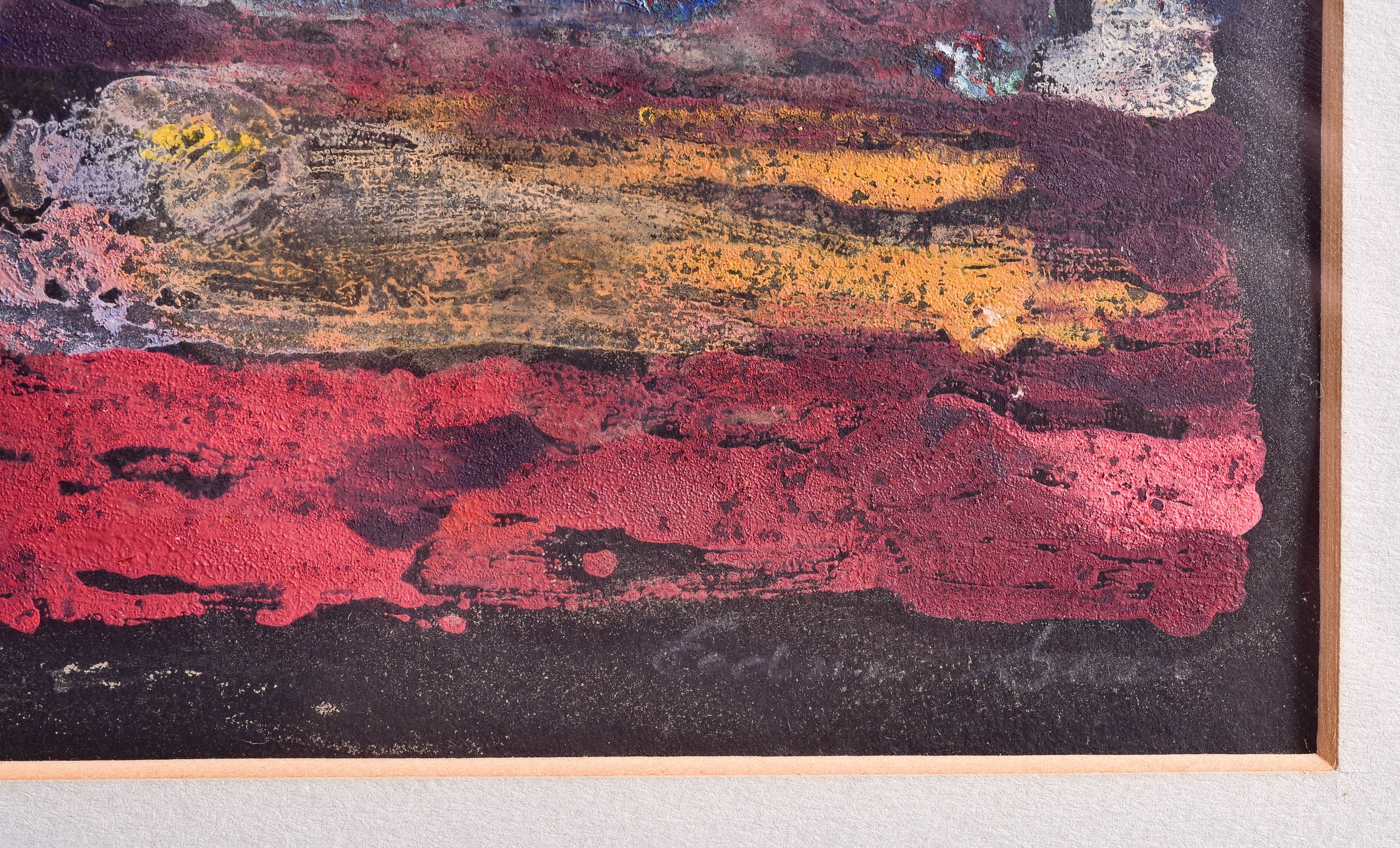 Artwork by Edna Gass, Manayunk #3, Made of oil on paper