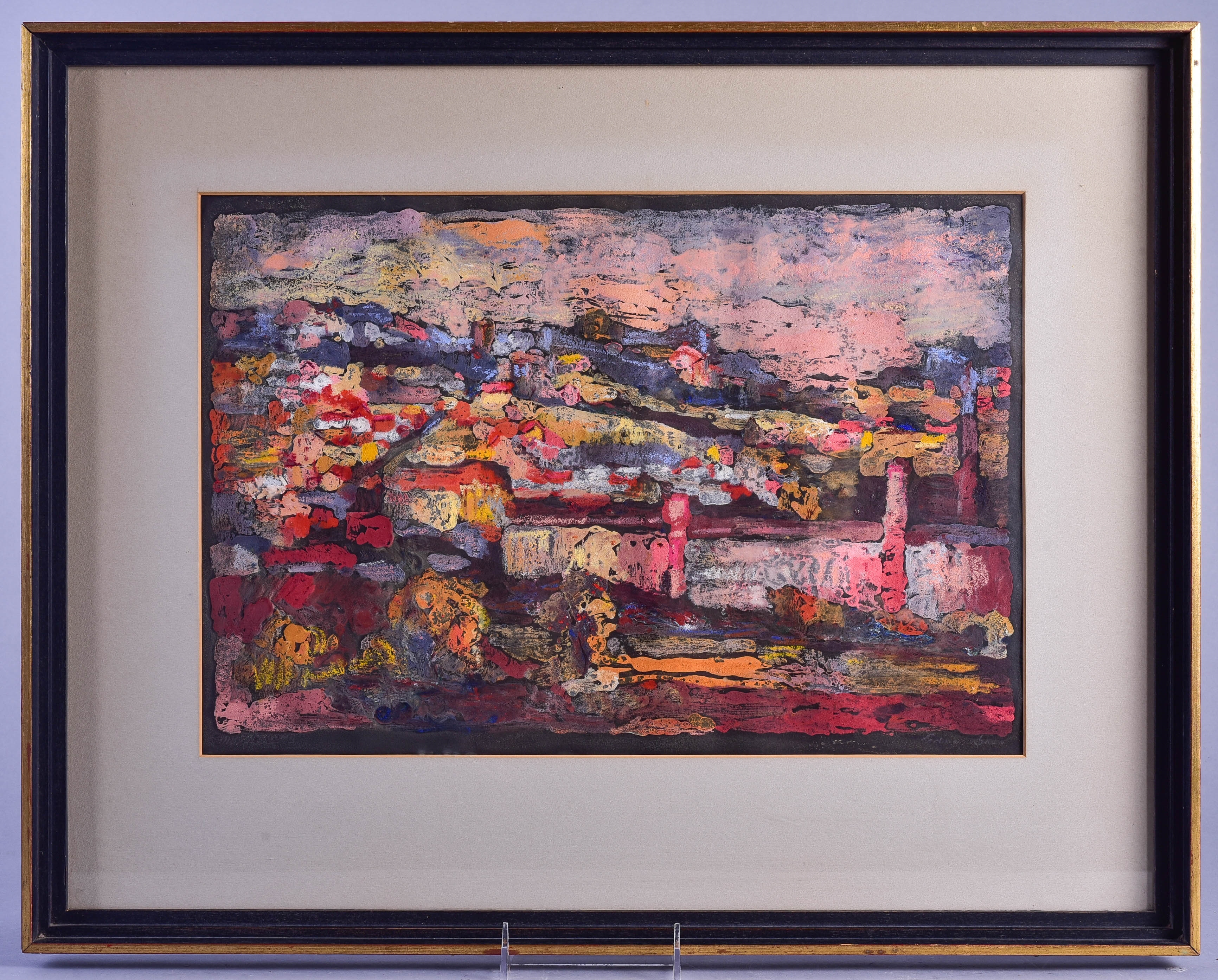 Artwork by Edna Gass, Manayunk #3, Made of oil on paper