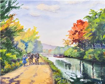 Along the Morris & Essex Canal - Edith Vail
