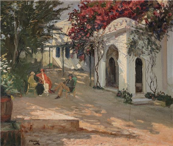 In Morocco by John Lavery, 1920