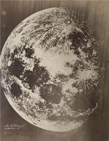 Lewis Morris Rutherfurd | Portrait de la Lune. (Circa 1870) | MutualArt