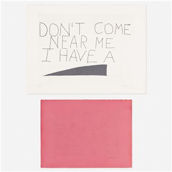 Untitled two works - Bill T. Jones