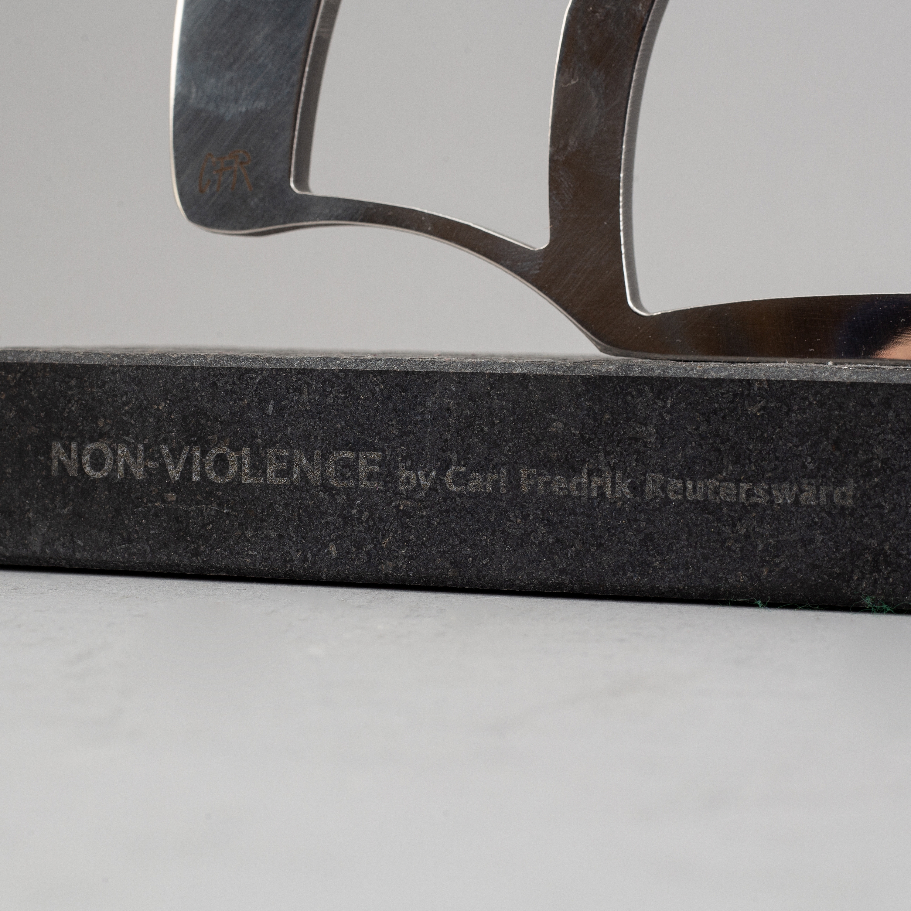 Artwork by Carl Fredrik Reuterswärd, Untitled, Made of sculpture, steel