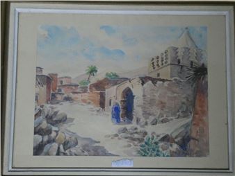 Village marocain - Charles-René Payen
