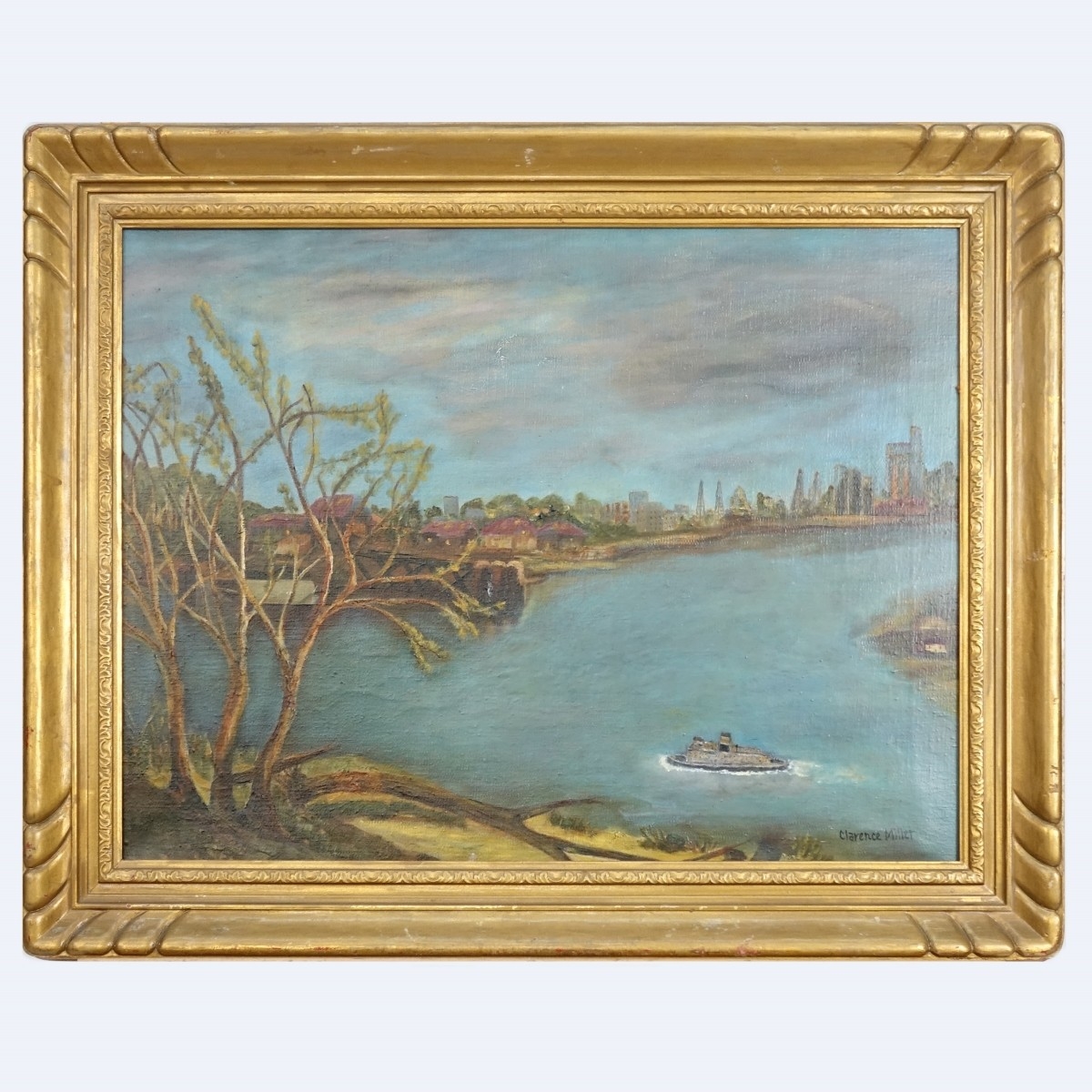 Clarence Millet Mississippi River MutualArt