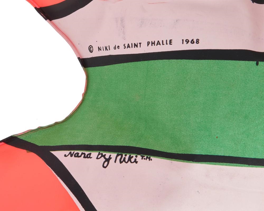 ORIGINAL NIKI DE Saint Phalle Nana' Plastic Blow-up Sculpture 2002 EUR