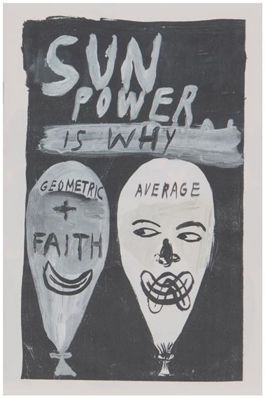 Chris Johanson | Sun Power (2001) | MutualArt