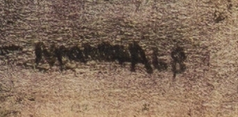 Artwork by Louis Maqhubela, Abstract Composition with Birds, Made of pastel and charcoal on paper