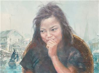 Portrait of a child - Wei Ming