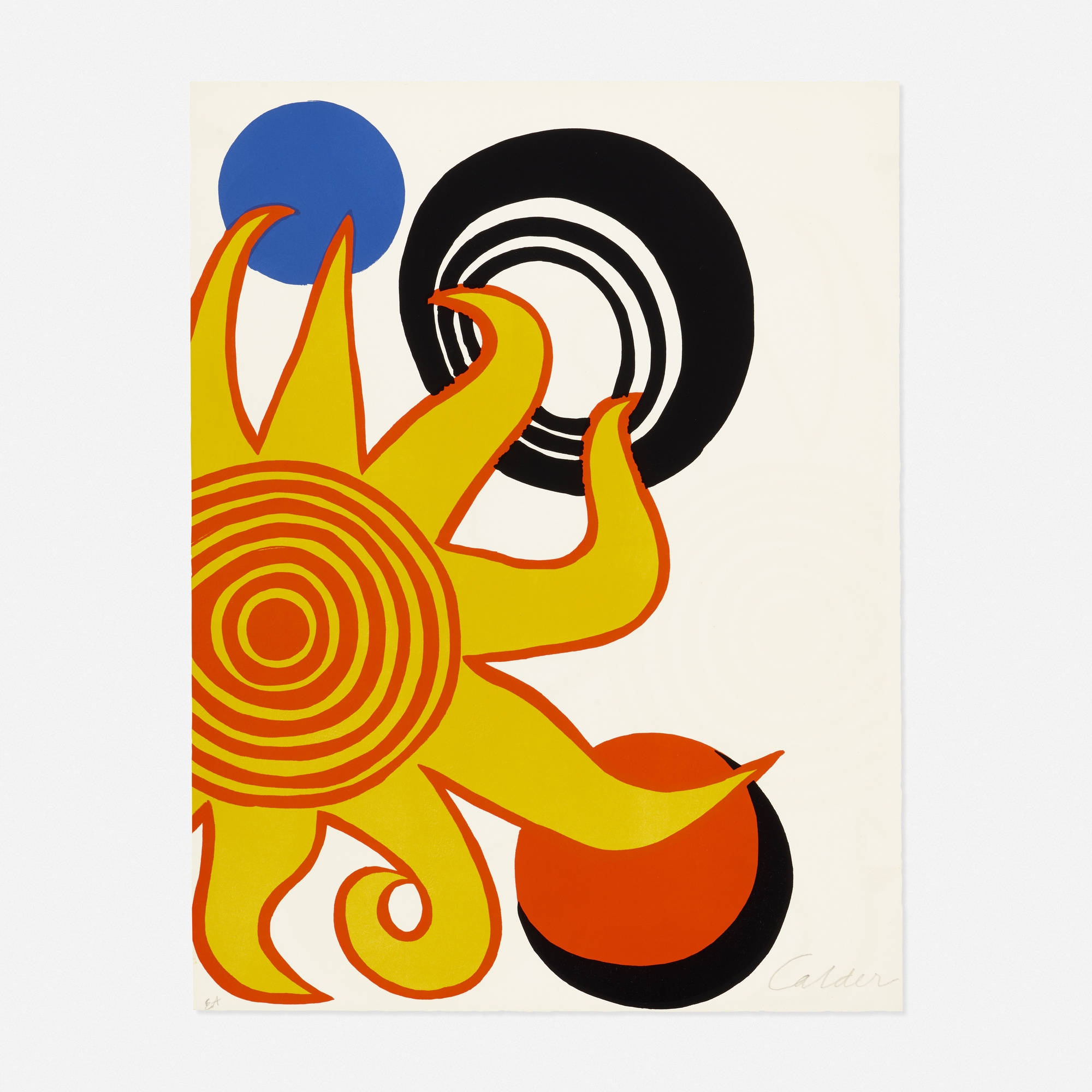 Alexander Calder | Rising Sun (1968) | MutualArt
