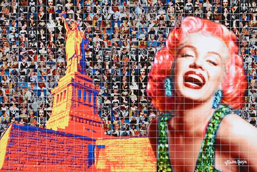 Marilyn nel mondo: Statua della Libertà
