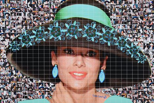 Omaggio a Audrey Hepburn by Maria Murgia, 2021