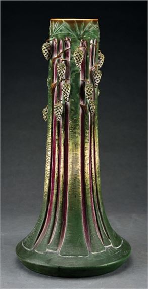 PINECONE VASE by Paul Dachsel, circa 1908