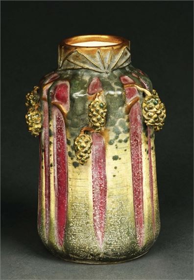 PINECONE VASE by Paul Dachsel, circa 1908
