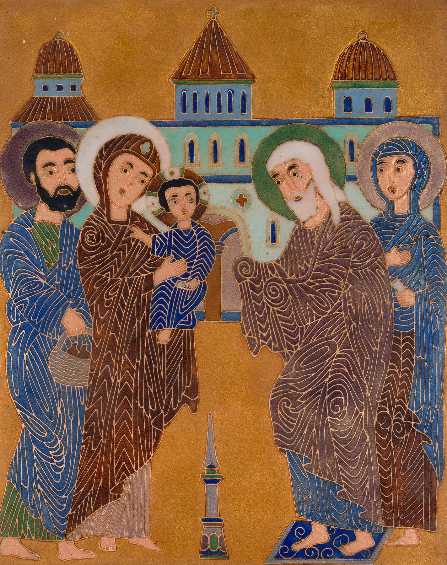 The Presentation Of Jesus In The Temple Icon