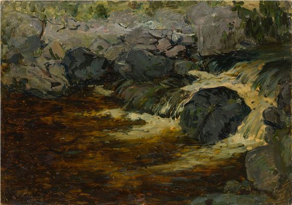 Northern Stream by Nikolai Mikhailovich Romadin, 1958