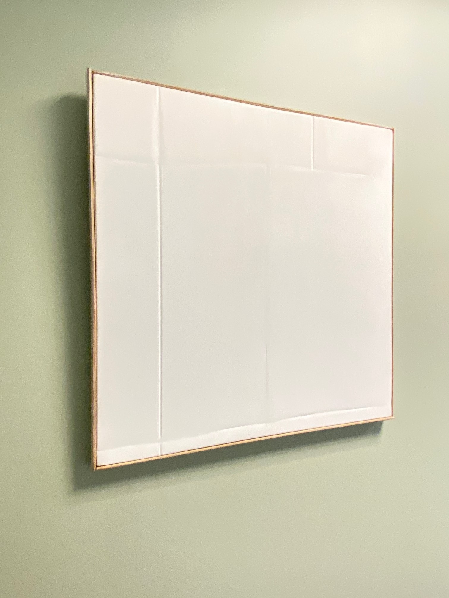 Artwork by Eleanore Mikus, Tablet Series, Made of enamel on wood panel