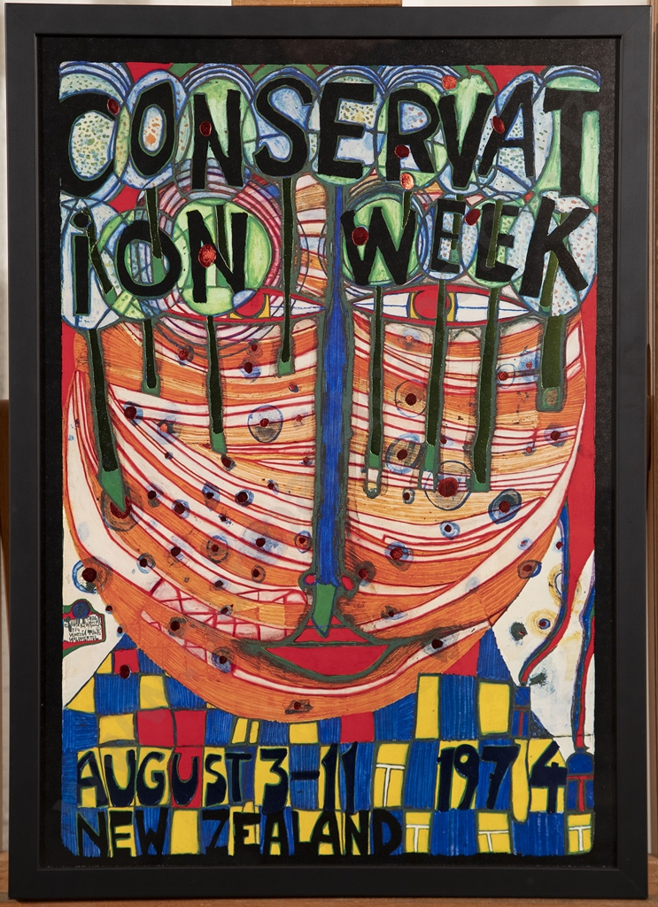 Conservation Week by Friedensreich Hundertwasser, 1974
