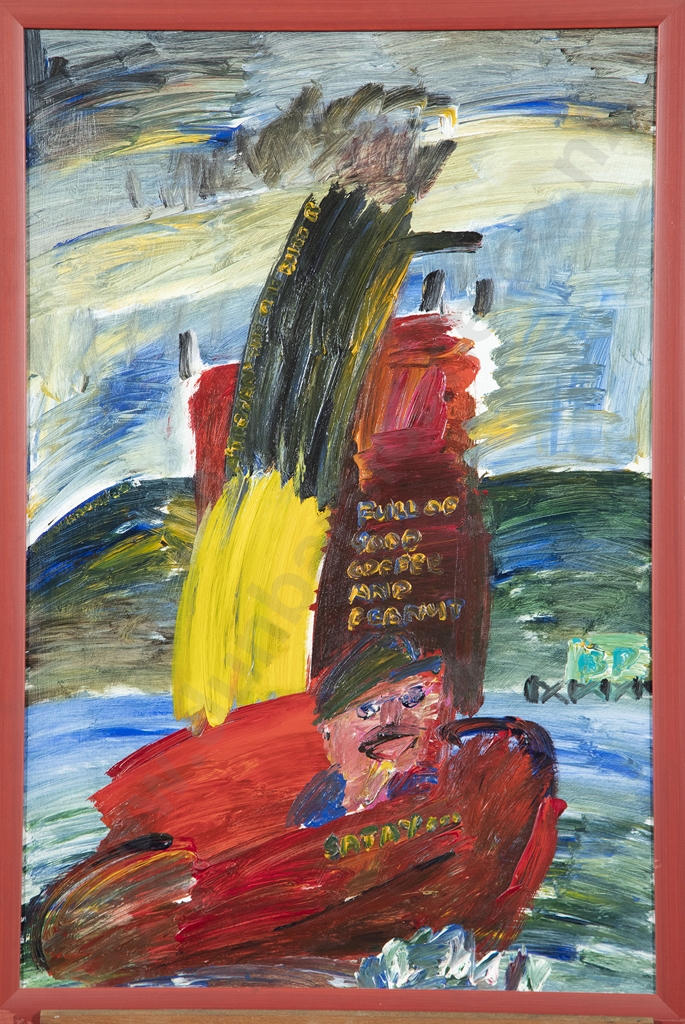 Fergus Collinson | Full of Good Coffee and Peanut Satay (1990) | MutualArt